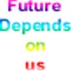 Future Depends on us; pressing here allows you to add this page to your browser bookmarks